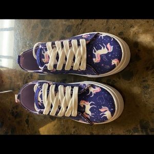 Unicorn shoes for toddler girls I have a size 13 and 1 brand new